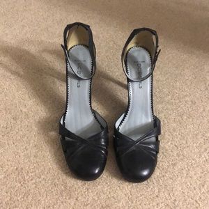 BCBG ankle strap heel